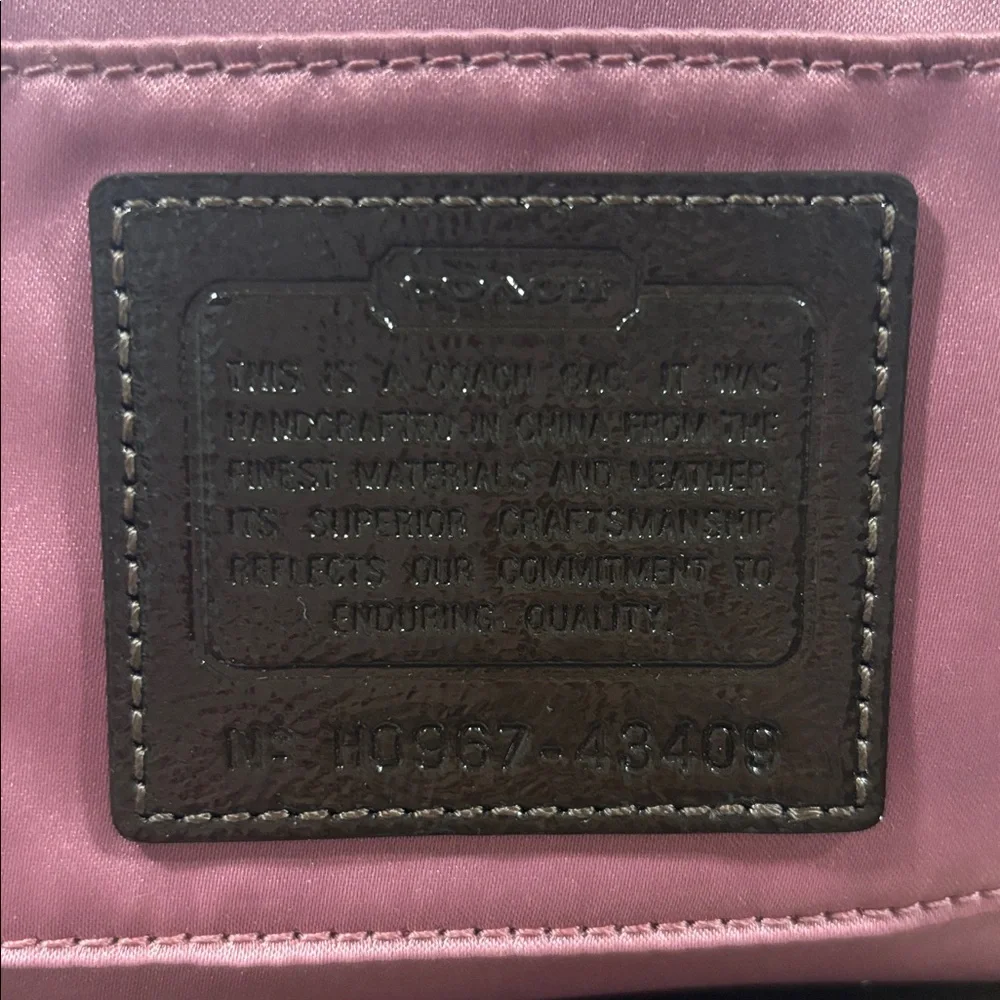 Coach Alex Signature Sateen Top Handle Bag - Picture 11 of 17